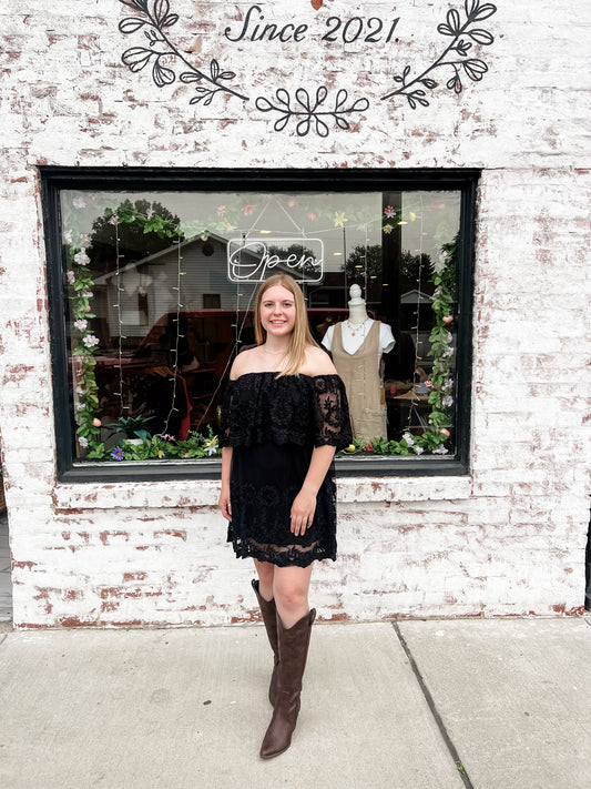 Short Off Shoulder Dress