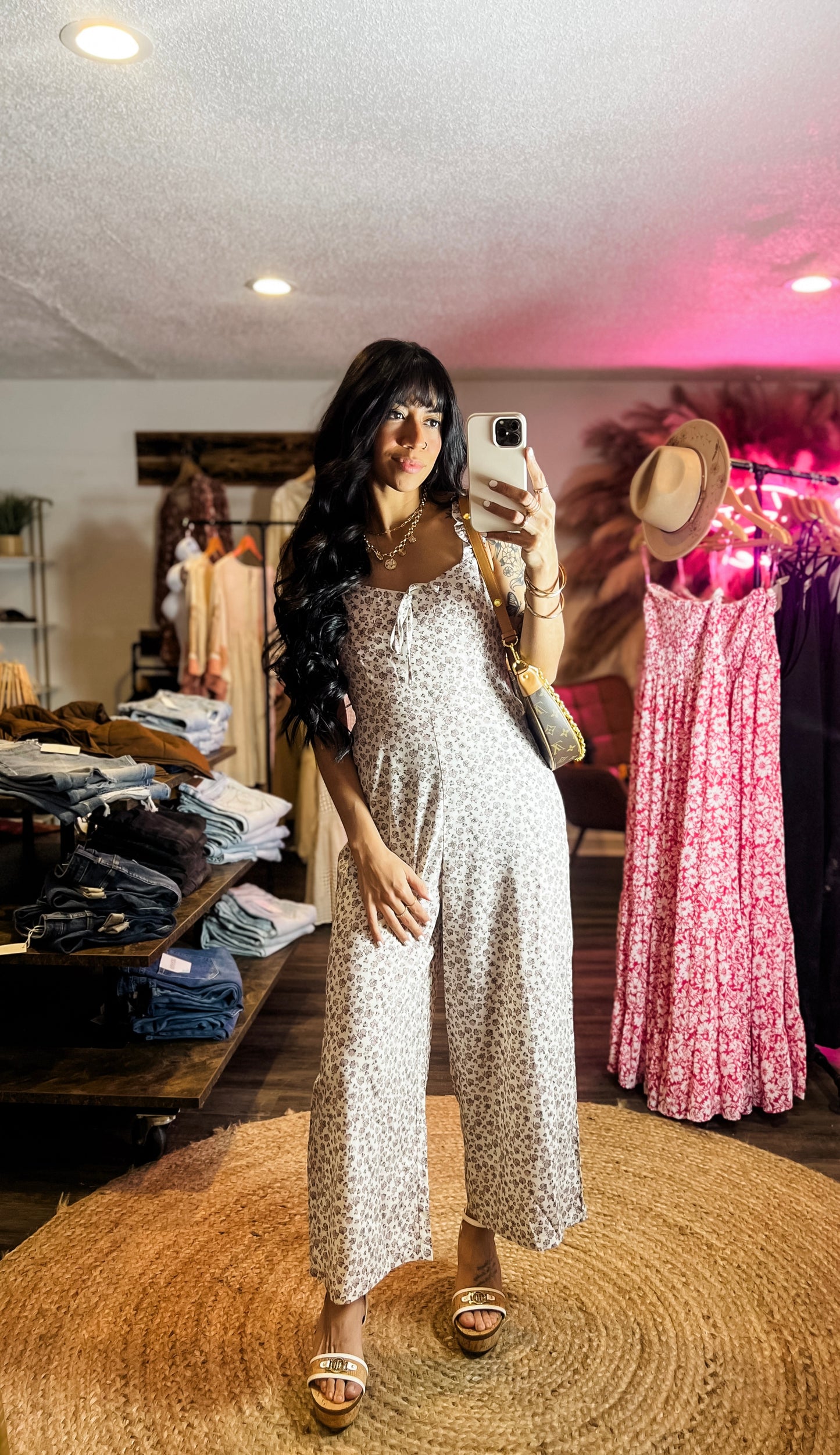 Floral Jumpsuit