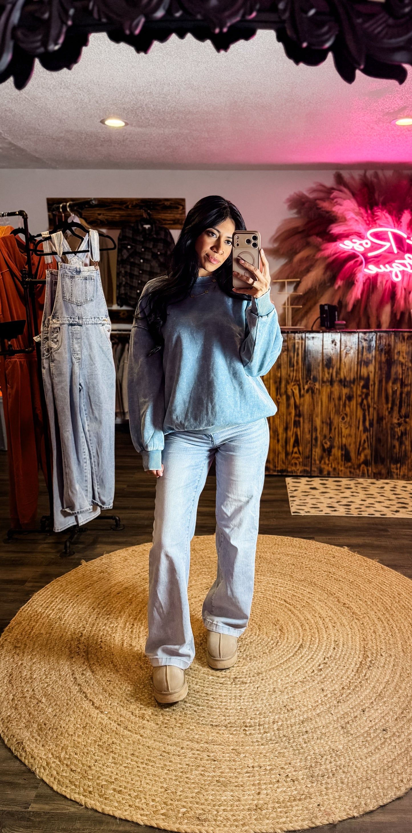 Mineral Wash Crewneck