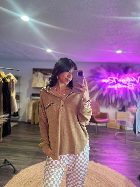 Cozy Knit Hoodie
