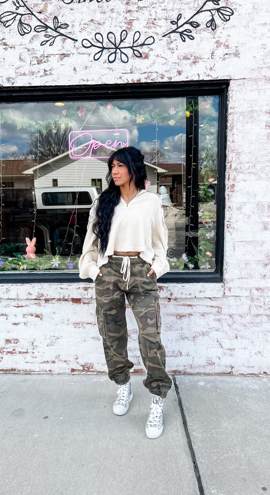 Camo Jogger Pants